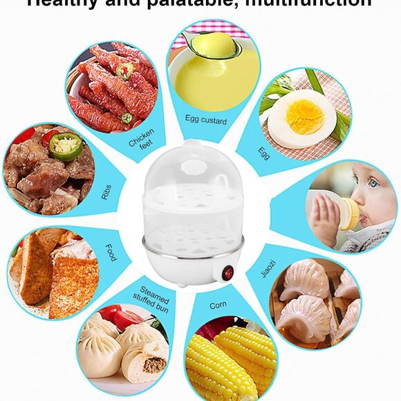 Rapid Electric Egg Cooker 14 Egg Capacity with Measuring Cup(1 Pack) - Picture 15 of 16